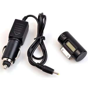   FOR iPHONE 3G 3GS 4 IPOD CAR CHARGER Black  Players & Accessories