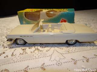   Convertible Authentic AMT Scale Model Car in Original Box Artic White