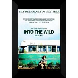  Into The Wild 27x40 FRAMED Movie Poster   Style C 2007 