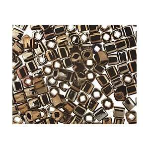   Iris Brown Cube 4mm Seed Bead Seed Beads Arts, Crafts & Sewing
