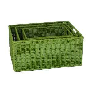  Elements Storage Bins   Peridot