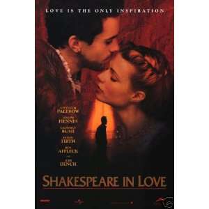  Shakespeare In Love One sided original movie Poster 27X40 