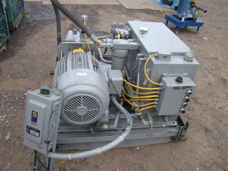 American Hydrostatics, 40HP 460v Hydraulic Power Unit, AH 24S 40HP 2P 