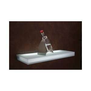   White 17 23/32 Inch Illuminated Shelf Display