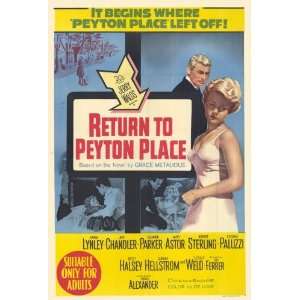  Return to Peyton Place Movie Poster (11 x 17 Inches   28cm 