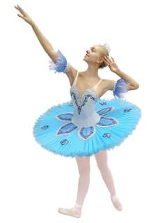 Ballet tutu ready made P 0408(612) adult Blue Bird  