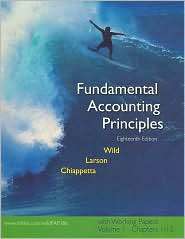 Fundamental Accounting Principles, Vol. 1, (0073320595), John J. Wild 