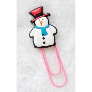    Snowman Decorative Paper Clip/Bookmark BM102
