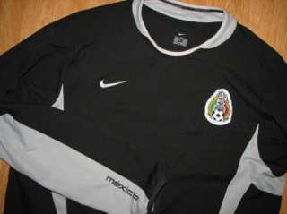 NIKE MEXICO FOOTBALL/SOCCER/FUTBOL LONG SLEEVE JERSEY MEN LG  
