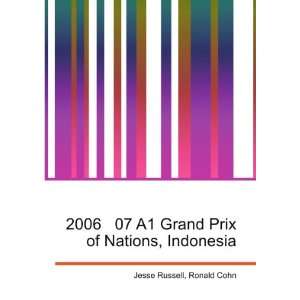  2006 07 A1 Grand Prix of Nations, Indonesia Ronald Cohn 