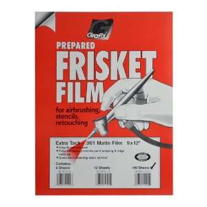  Grafix Extra Tack Frisket Film Roll 9 Inch by 12 Inch 