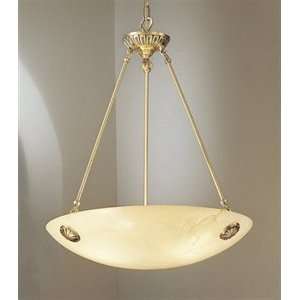  Classic Lighting 56000 /24 Alhambra 3 Light Bowl Pendant 