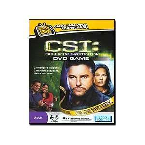  CSI DVD GAME [INVESTIGATE EVIDENCE. INTERVIEW SUSPECTS 
