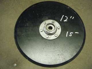 Grain Drill Disc for Double Disc with 5/8 bearing ctr  