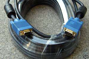 ALC 12ft VGA/LCD/MONITOR/PROJECTOR EXT Cable M/F RoHS  