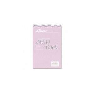  Pastel Steno Book, Gregg Rule, 6 x 9, Orchid, 80 Sheets 