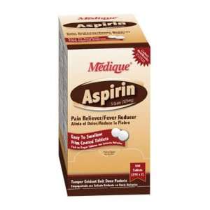  Aspirin Tablets, 250 pck/2