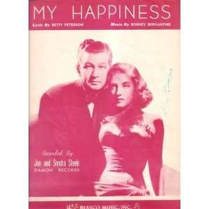  Sheet Music My Happiness Jon Sondra Steele 9 Everything 