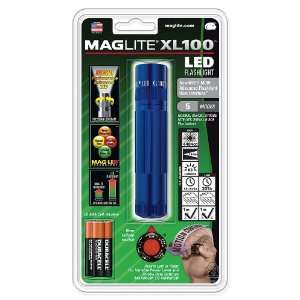  Maglite XL100 S3116 LED Flashlight, Blue
