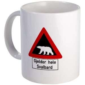  Polar Bear, Svalbard   Norway Cool Mug by  