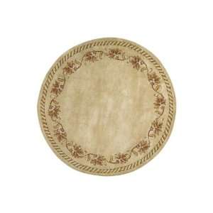 Pavilion Rug 59 Round Beige 