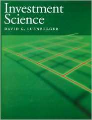 Investment Science, (0195108094), David G. Luenberger, Textbooks 