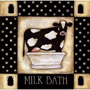    Milk Bath Poster by Cat Bachman (12.00 x 12.00)