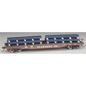  Bachman   Flatcar Seaboard w/Steel Load HO (Trains) Toys 