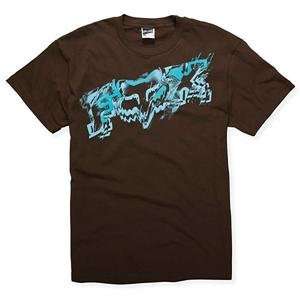  Fox Racing Inverse T Shirt   Medium/Dark Brown Clothing