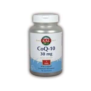 KAL   Co Q 10, 30 mg, 90 softgels