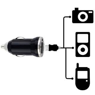 Universal Mini USB Car Charger Adapter, Black by eForCity