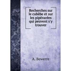   racÃ©es Qui Peuvent Sy Trouver (French Edition) A Bewerre Books