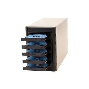 MulitiWriter DVD Tower, PC direct to 5 drives (22X/48X) DVD 