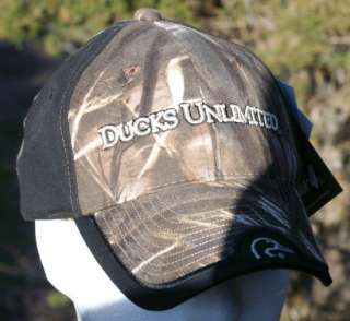 Ducks Unlimited Youth Cap Hat Advantage Max 4 Camo Waxed Canvas 