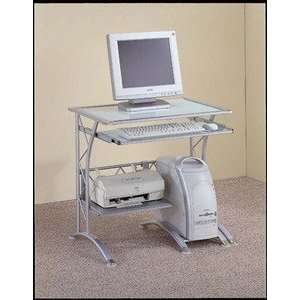 Computer Desk 7176 Silver 