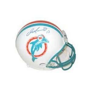  Dan Marino Autographed Miami Dolphins Official Riddell Old 