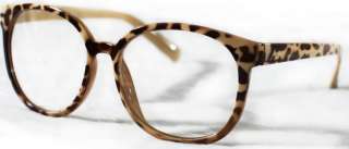 FRAME Vintage SIMPLE Glasses BIG NERD GEEK CLEAR LENS  