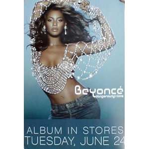  Beyonce Knowles Music Poster / Print   Dangerously in Love 