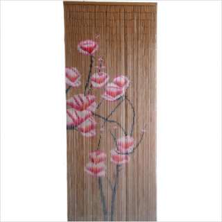 Bamboo54 Small Pink Flowers Curtain 5259  