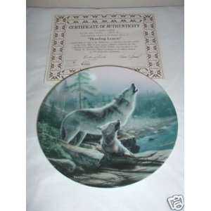  Howling Lesson By Kevin Daniel Collector Plate Everything 