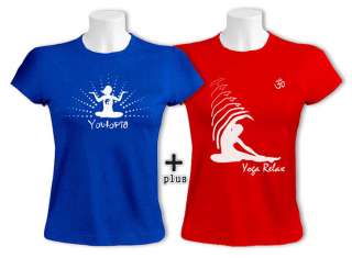 Yoga (2)T Shirt youtopia utopia relax woman cool lot  