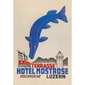  Hotel Mostrose Luzern   Paper Poster (18.75 x 28.5 