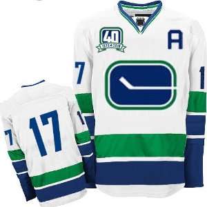 NHL Gear   Ryan Kesler #17 Vancouver Canucks Third White Jersey Hockey 