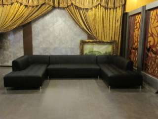 1707 U shaped Sectional, LAF Chaise + Armless S ofa + RAF Chaise 