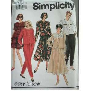   , SKIRT AND TOP SIZES 8 10 12 14 SIMPLICITY EASY TO SEW PATTERN 7957