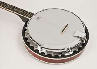 NEW 5 STRING BANJO QUALITY ALL YOU NEED PACKAGE COMPLETELY SET UP IN 