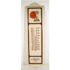  Tin Boise Cascade Paul Bunyan Thermometer 