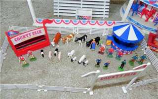 Ertl FFA Farm County Country Fair ~Carousel, Ferris Wheel, Animals 