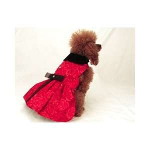   Emma Rose Perfect Rose Designer Dog Dress (XSmall)