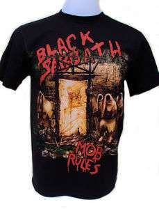 Black Sabbath Mob Rules T Shirt RRP £19.99  